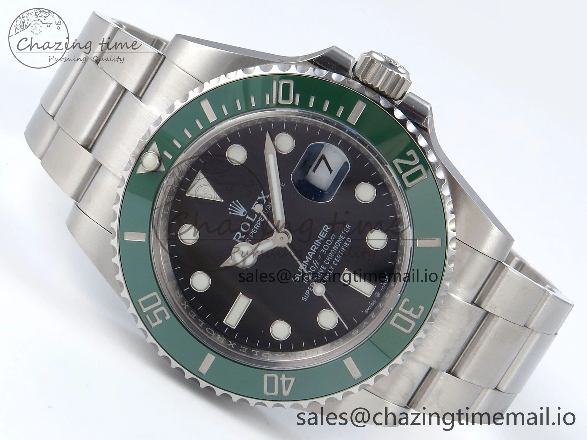 Submariner 126610 LV 904L SS THBF 1:1 Best Edition Black Dial On 904L SS Bracelet SH SmoothTexture 353