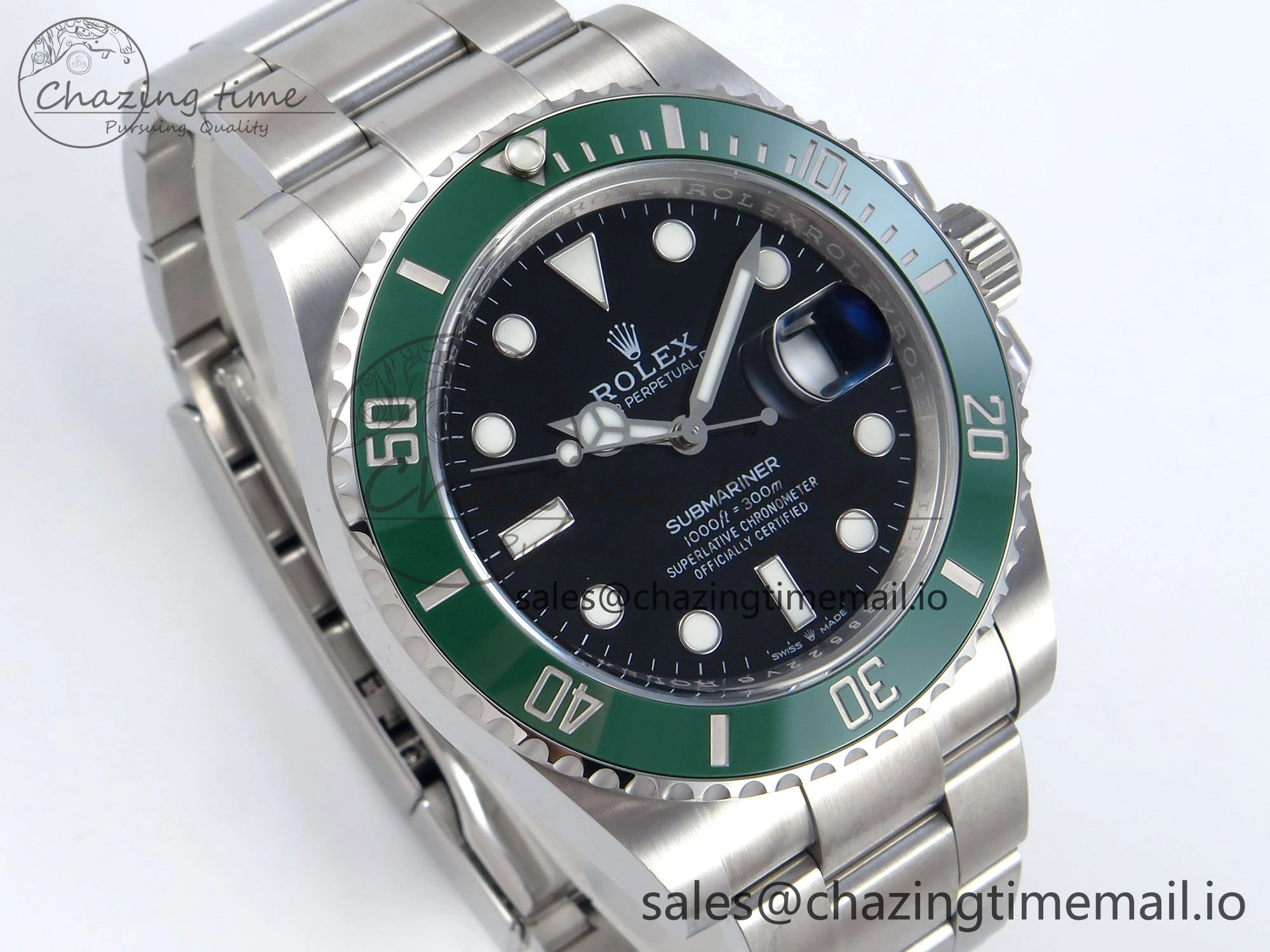 Submariner 126610 LV 904L SS THBF 1:1 Best Edition Black Dial On 904L SS Bracelet SH SmoothTexture 353