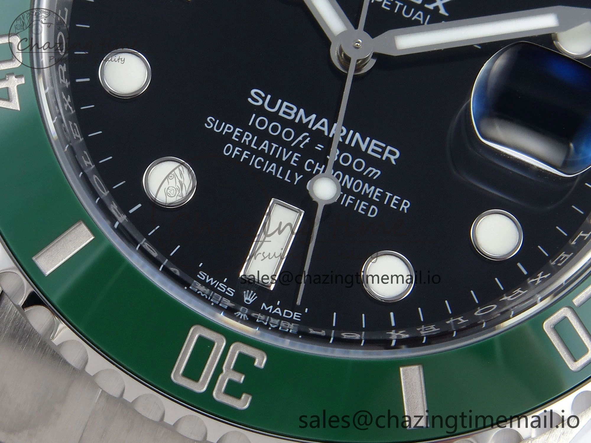 Submariner 126610 LV 904L SS THBF 1:1 Best Edition Black Dial On 904L SS Bracelet SH SmoothTexture 353