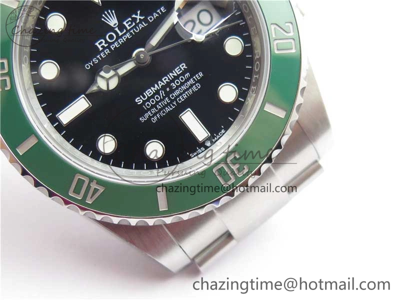 Submariner 126610 LV ‘Cermit’ Green Ceramic Noob 1:1 Best Edition 904L SS Case and Bracelet A SunProtective 2760
