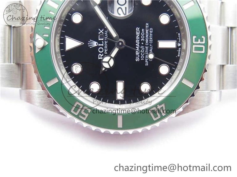 Submariner 126610 LV ‘Cermit’ Green Ceramic Noob 1:1 Best Edition 904L SS Case and Bracelet A SunProtective 2760