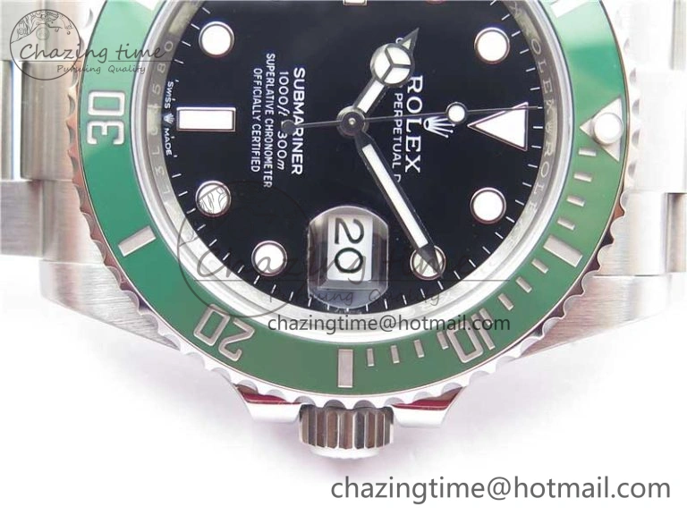 Submariner 126610 LV ‘Cermit’ Green Ceramic Noob 1:1 Best Edition 904L SS Case and Bracelet A SunProtective 2760