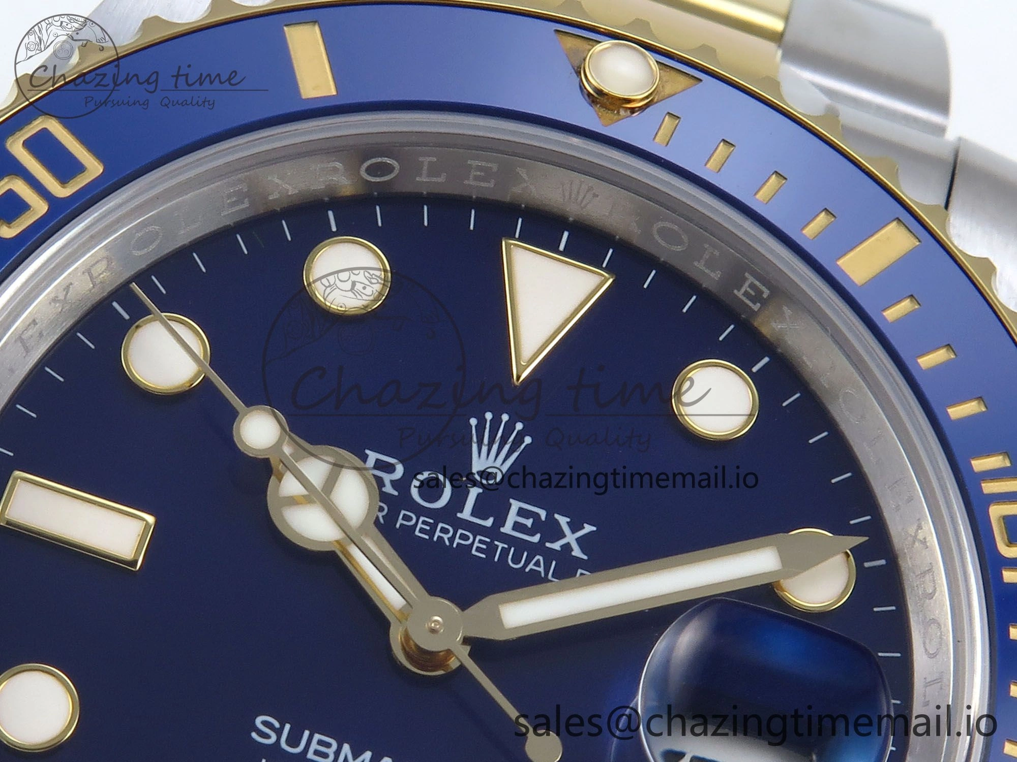 Submariner 126613 LB 904L SS YG THBF 1:1 Best Edition Blue Dial On 904L SS YG Bracelet SH Sophisticated 356