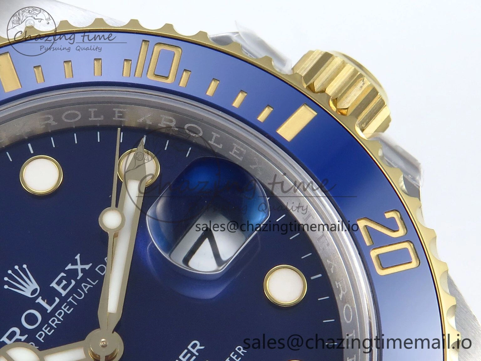 Submariner 126613 LB 904L SS YG THBF 1:1 Best Edition Blue Dial On 904L SS YG Bracelet SH Sophisticated 356