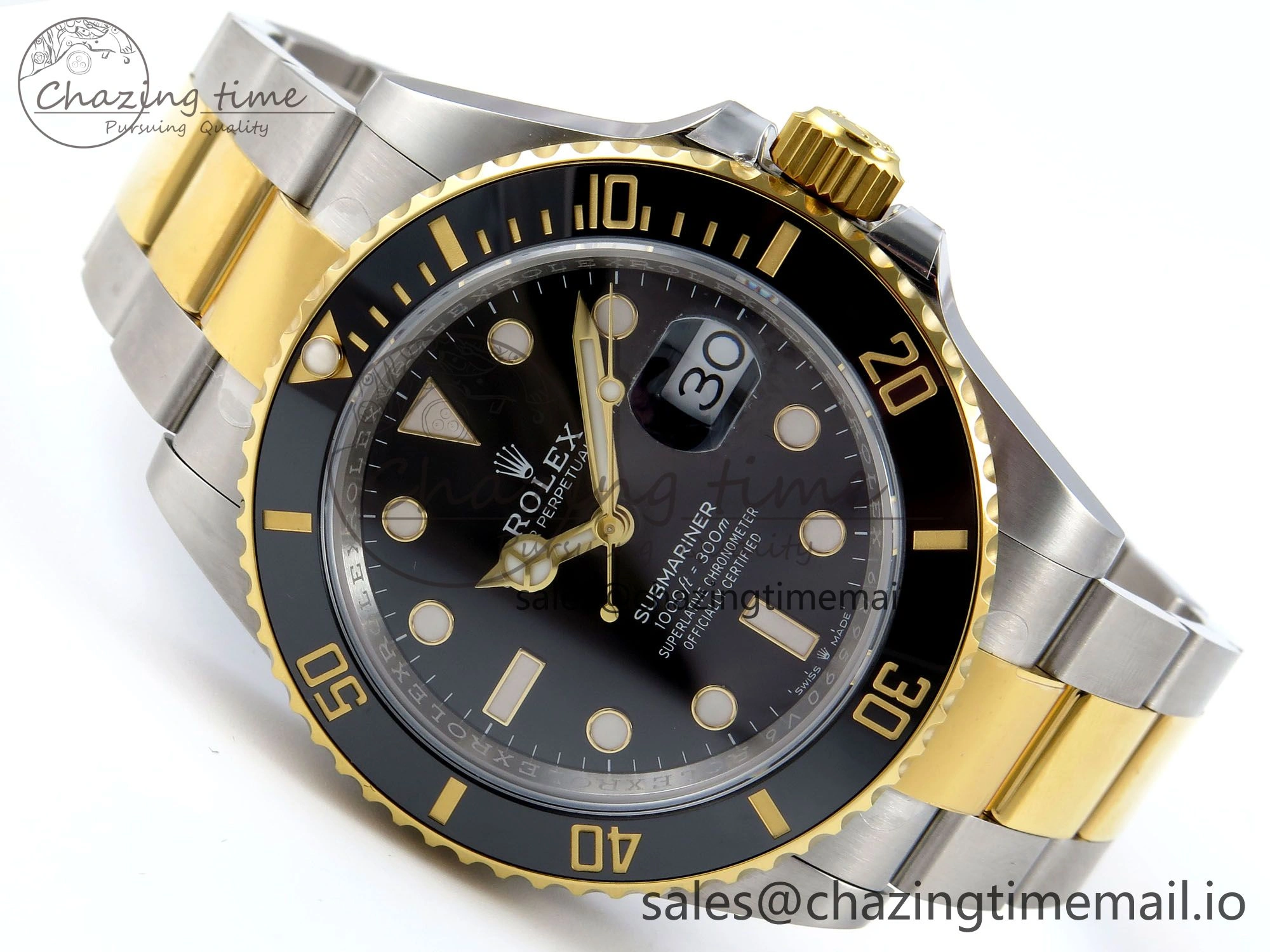 Submariner 126613 LB Black Ceramic ARF 1:1 Best Edition 904L SS Case and Bracelet SH Comfortable 696