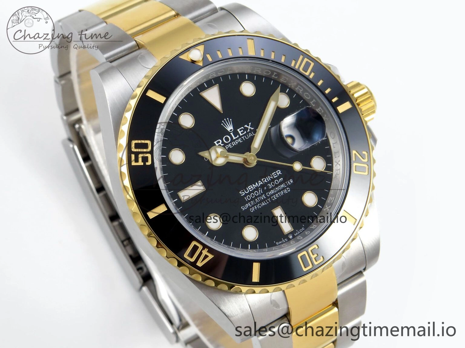 Submariner 126613 LB Black Ceramic ARF 1:1 Best Edition 904L SS Case and Bracelet SH Comfortable 696