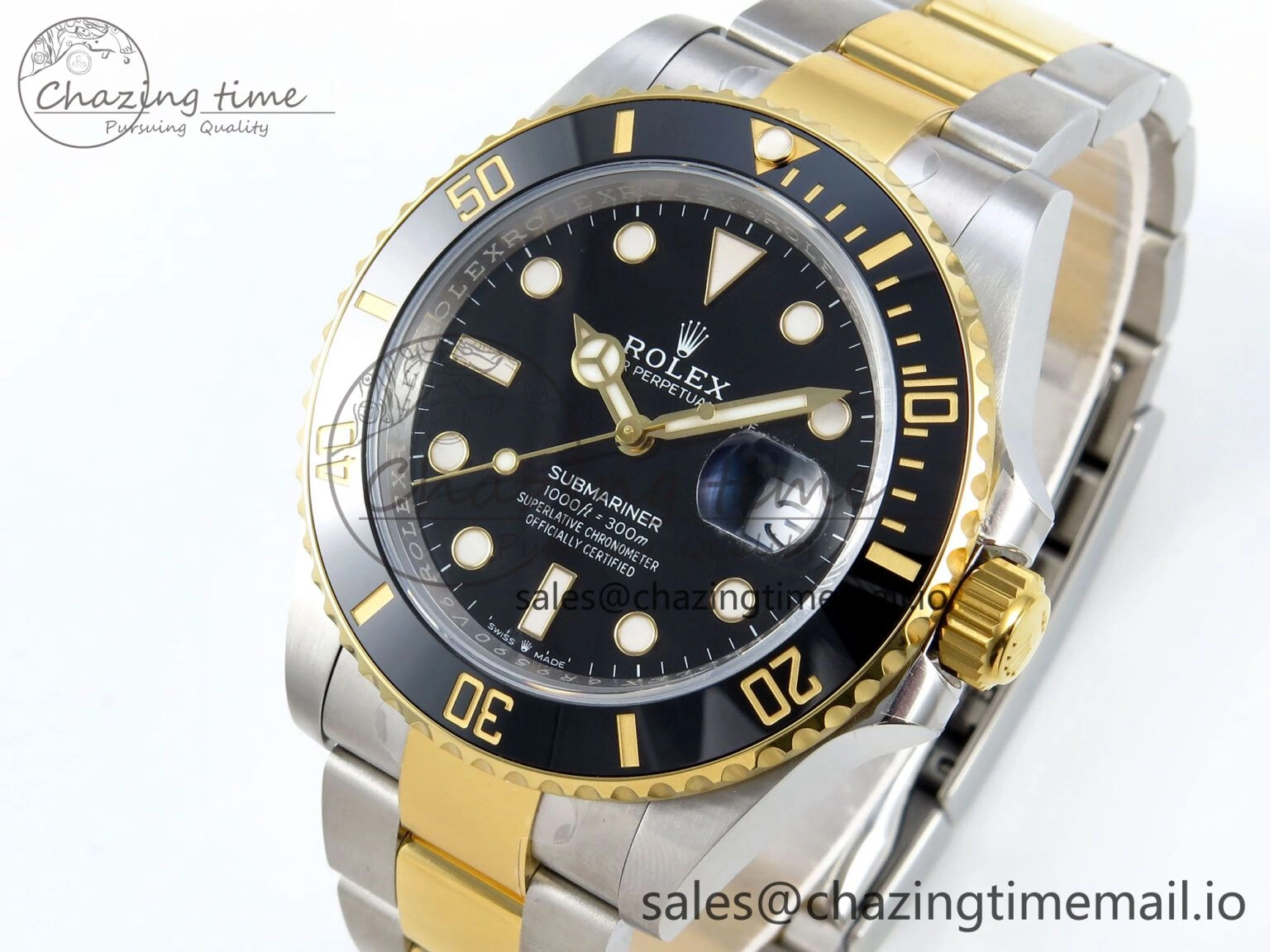 Submariner 126613 LB Black Ceramic ARF 1:1 Best Edition 904L SS Case and Bracelet SH Comfortable 696