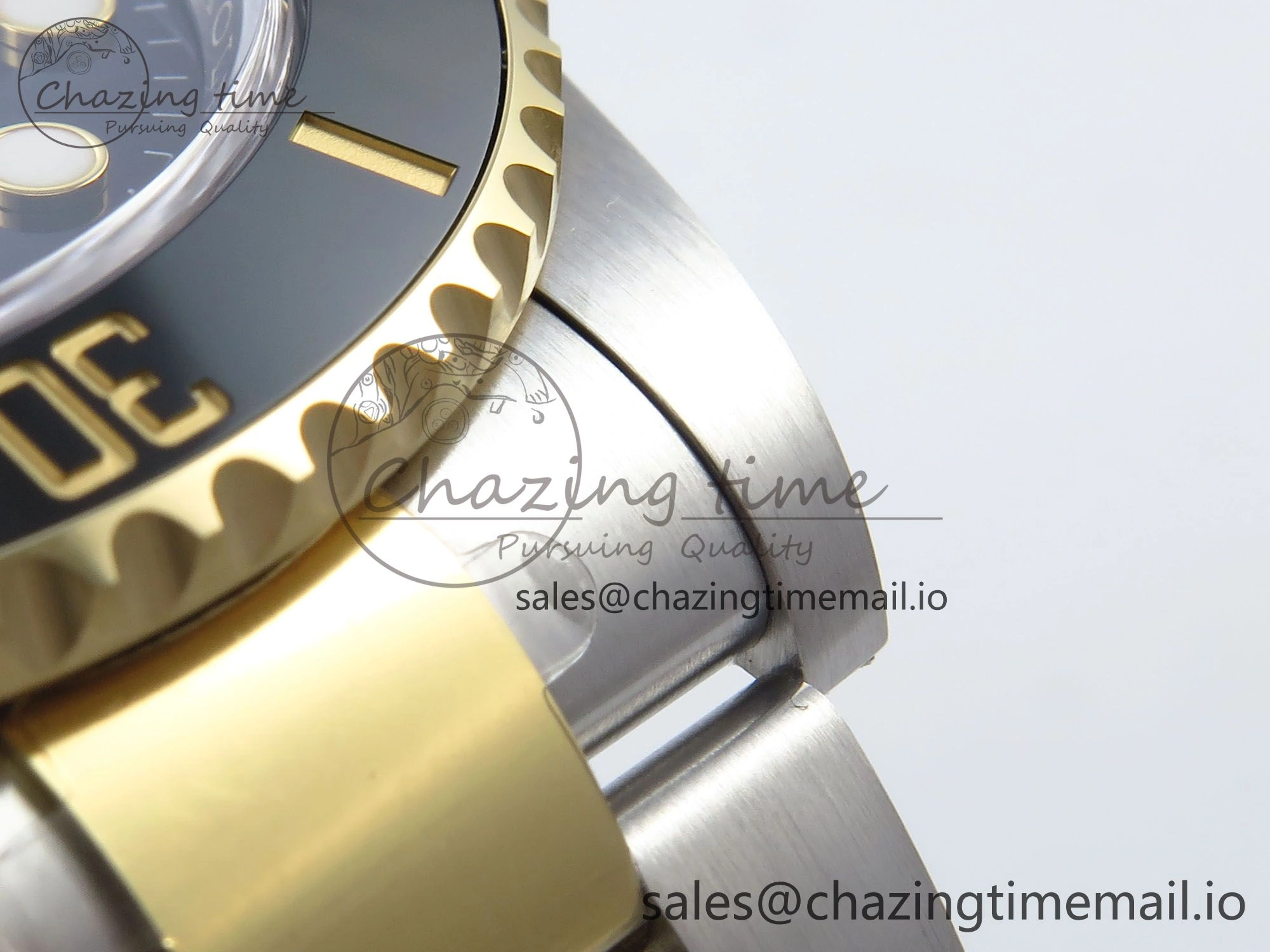 Versatile Submariner 126613 LN 904L SS YG THBF 1:1 Best Edition Black Dial On 904L SS YG Bracelet SH 357