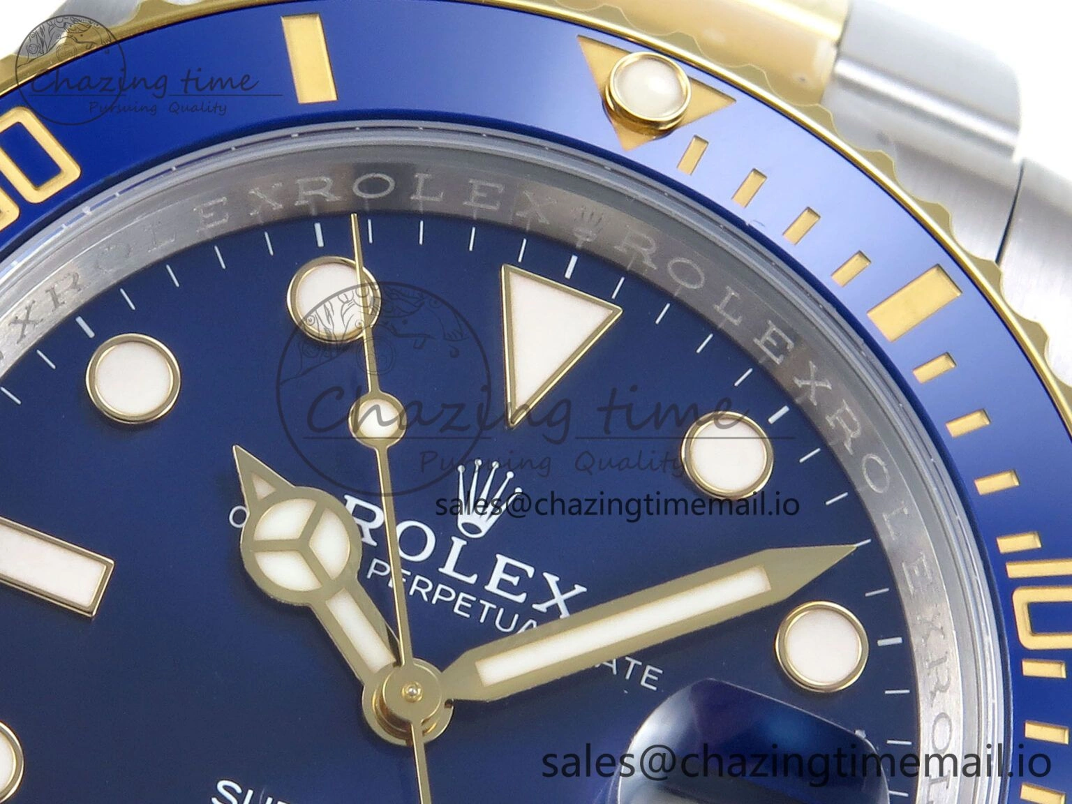 Packable Submariner 126613LB SS YG ARF 1:1 Best Edition Steel Blue Dial 904L on SS YG Oyster Bracelet SH 374