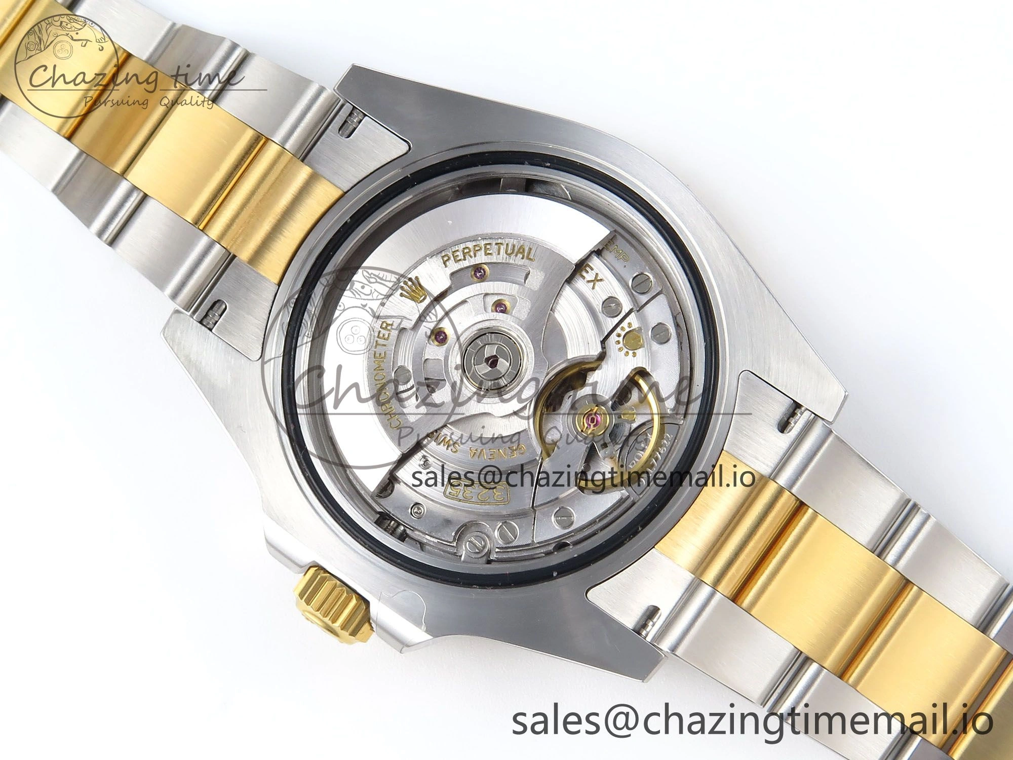 Packable Submariner 126613LB SS YG ARF 1:1 Best Edition Steel Blue Dial 904L on SS YG Oyster Bracelet SH 374