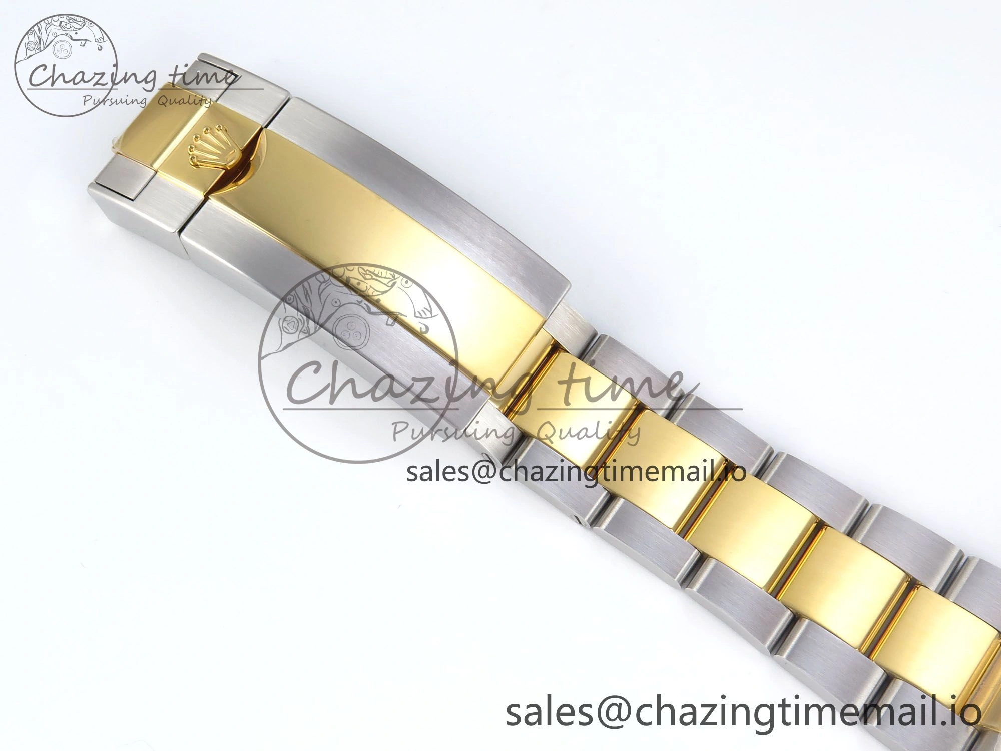 Packable Submariner 126613LB SS YG ARF 1:1 Best Edition Steel Blue Dial 904L on SS YG Oyster Bracelet SH 374