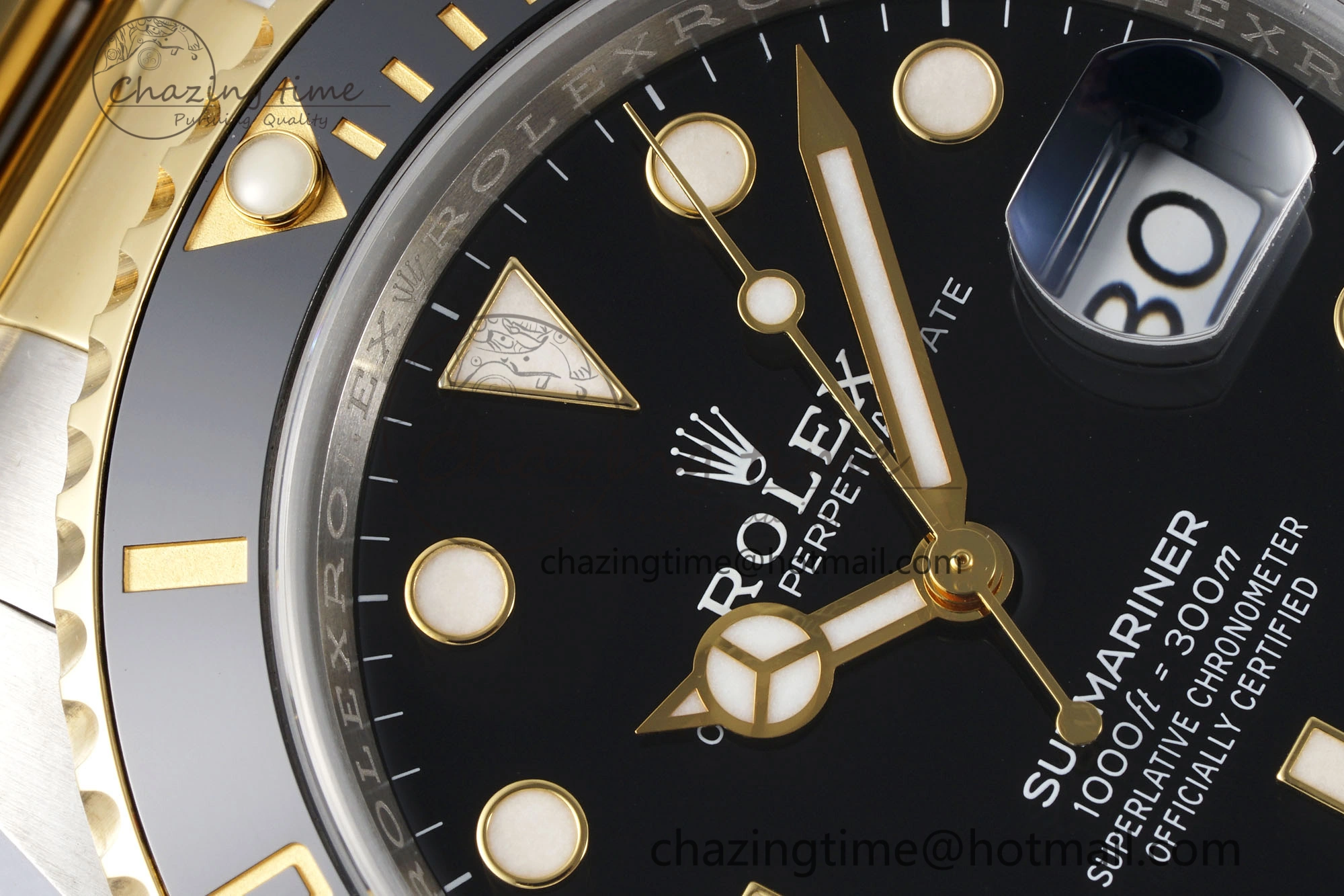 Submariner 126613LN 41mm 1:1 Best Edition YG SS Black Dial Clean Factory VR WaterResistant 1828