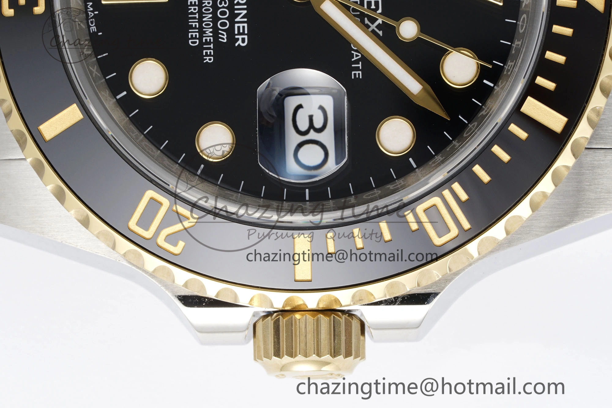 Submariner 126613LN 41mm 1:1 Best Edition YG SS Black Dial Clean Factory VR WaterResistant 1828