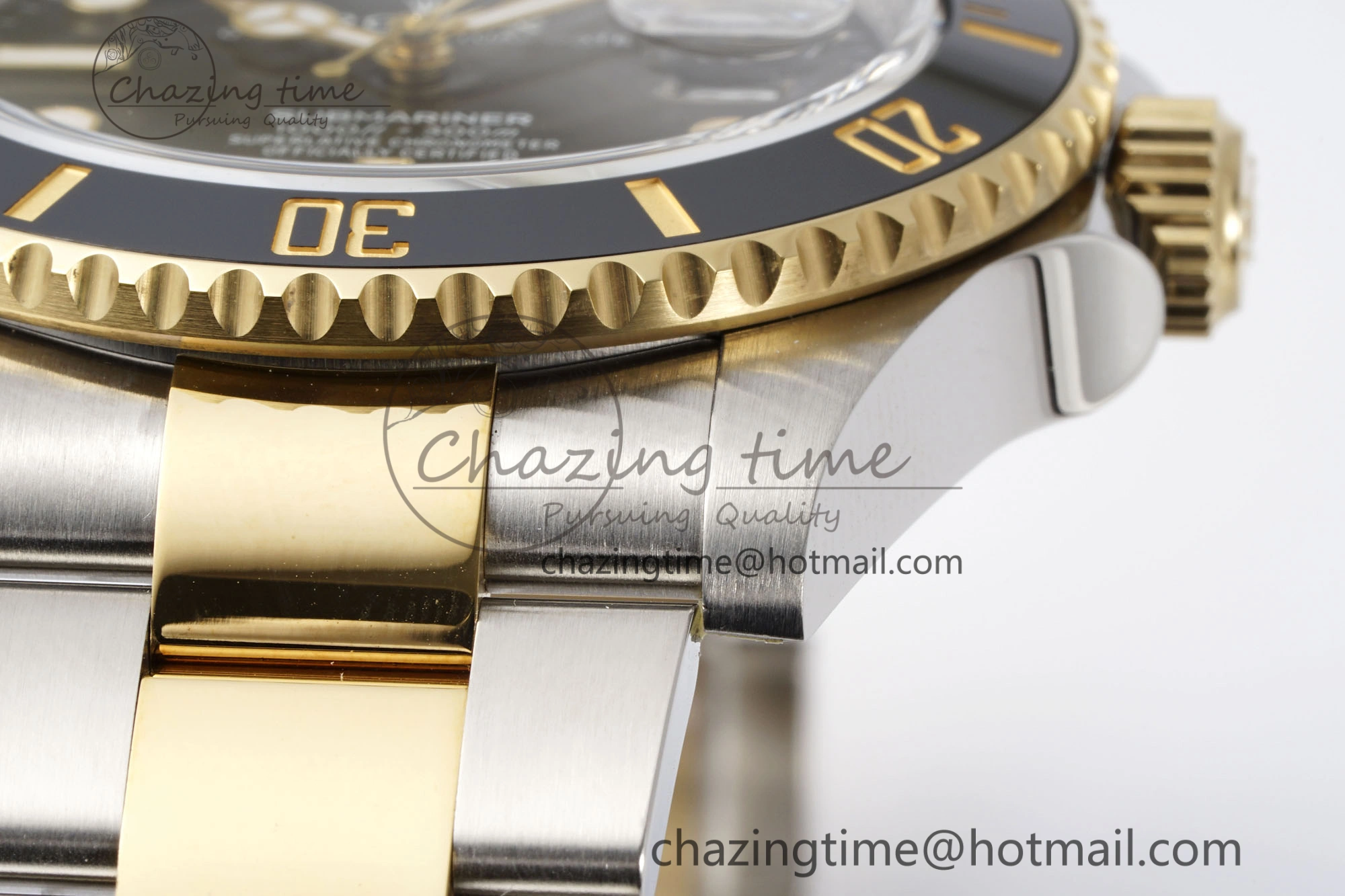 Submariner 126613LN 41mm 1:1 Best Edition YG SS Black Dial Clean Factory VR WaterResistant 1828