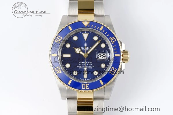 Cozy Submariner 126613LN 41mm 1:1 Best Edition YG SS Blue Dial Clean Factory VR 1826