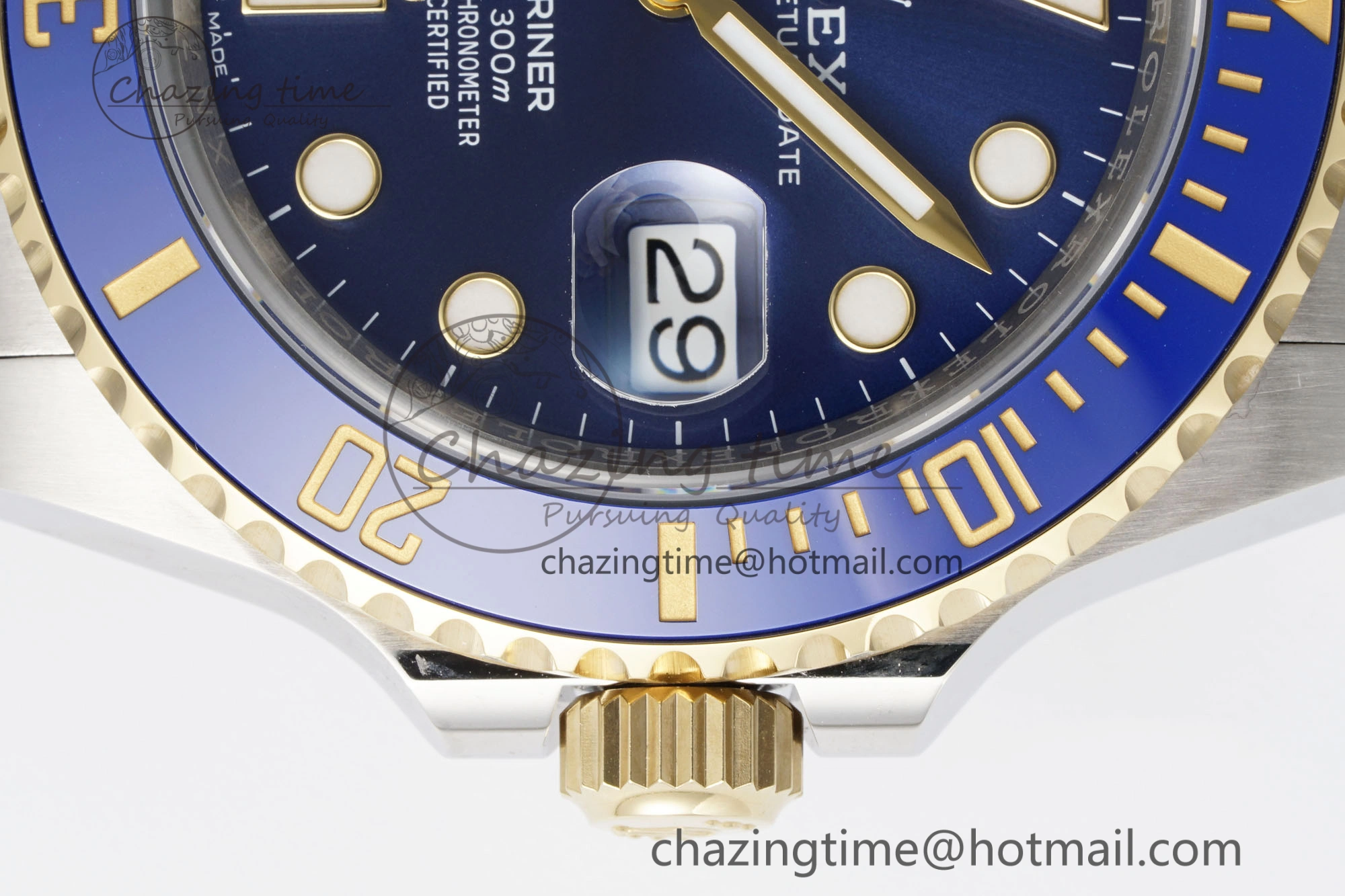 Cozy Submariner 126613LN 41mm 1:1 Best Edition YG SS Blue Dial Clean Factory VR 1826
