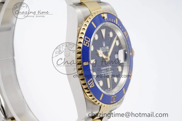 Cozy Submariner 126613LN 41mm 1:1 Best Edition YG SS Blue Dial Clean Factory VR 1826