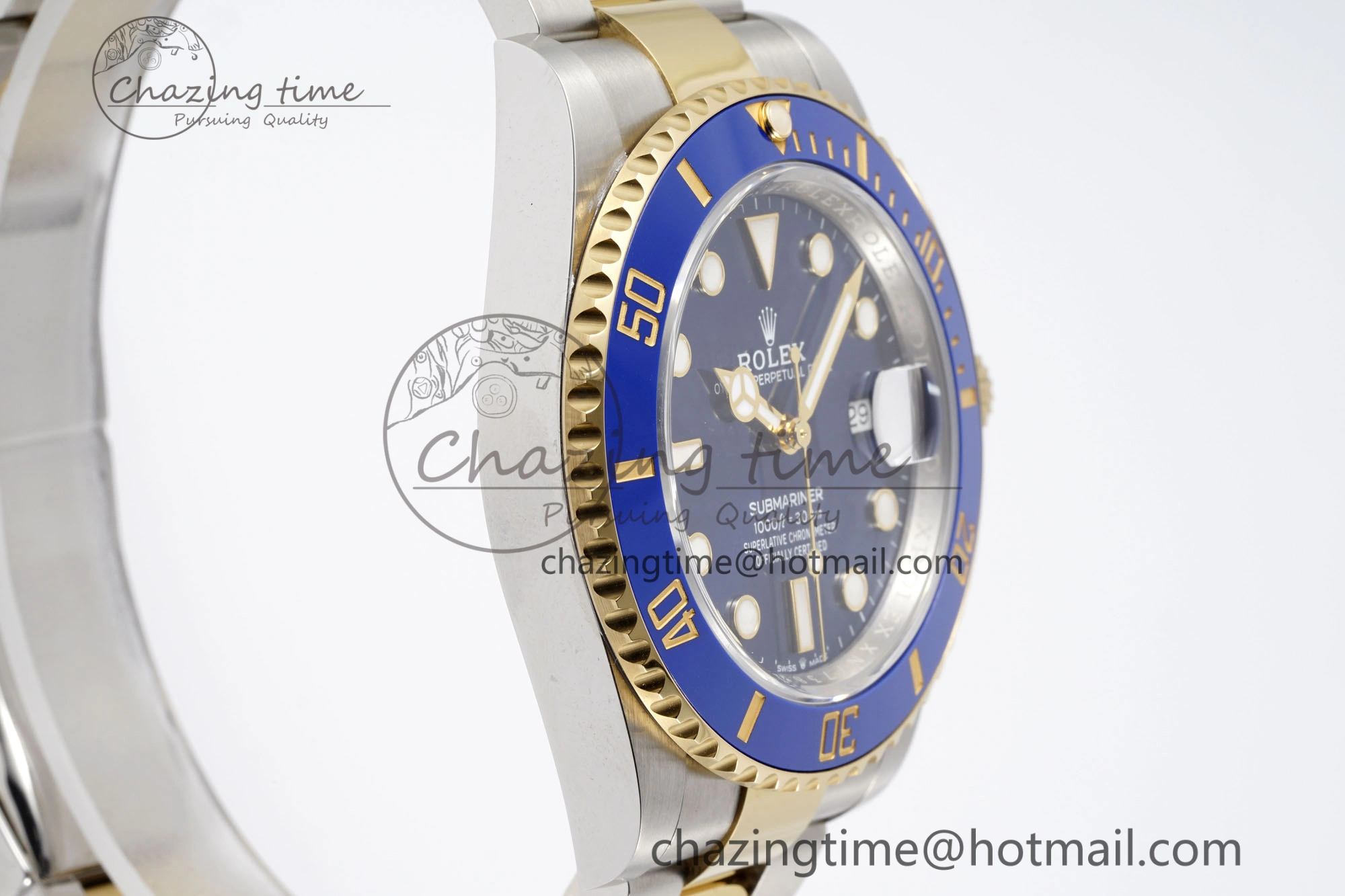 Cozy Submariner 126613LN 41mm 1:1 Best Edition YG SS Blue Dial Clean Factory VR 1826