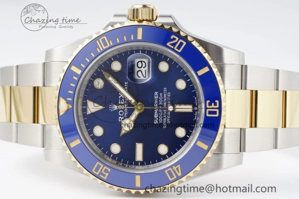 Cozy Submariner 126613LN 41mm 1:1 Best Edition YG SS Blue Dial Clean Factory VR 1826