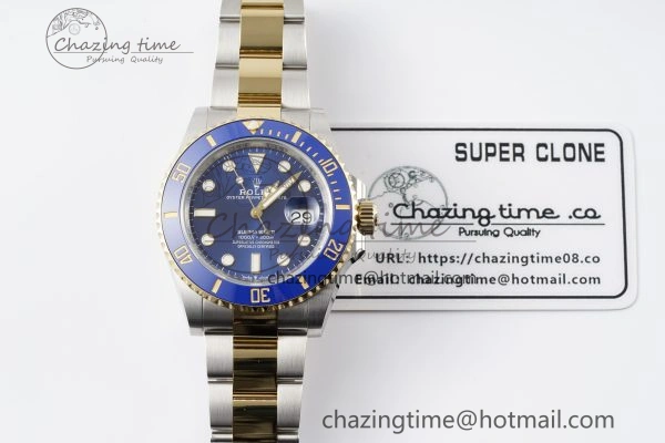 Cozy Submariner 126613LN 41mm 1:1 Best Edition YG SS Blue Dial Clean Factory VR 1826
