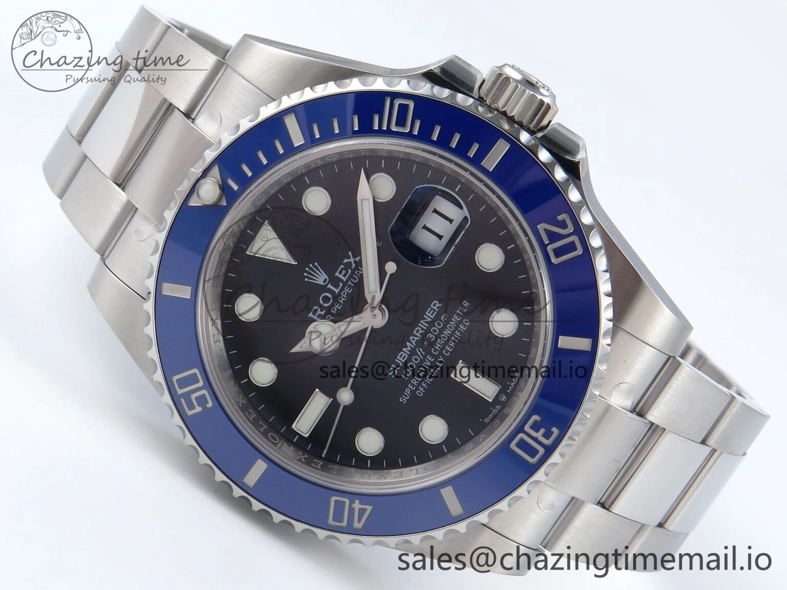 Submariner 126619 LB 904L SS THBF 1:1 Best Edition Black Dial On 904L SS Bracelet SH Unisex 358
