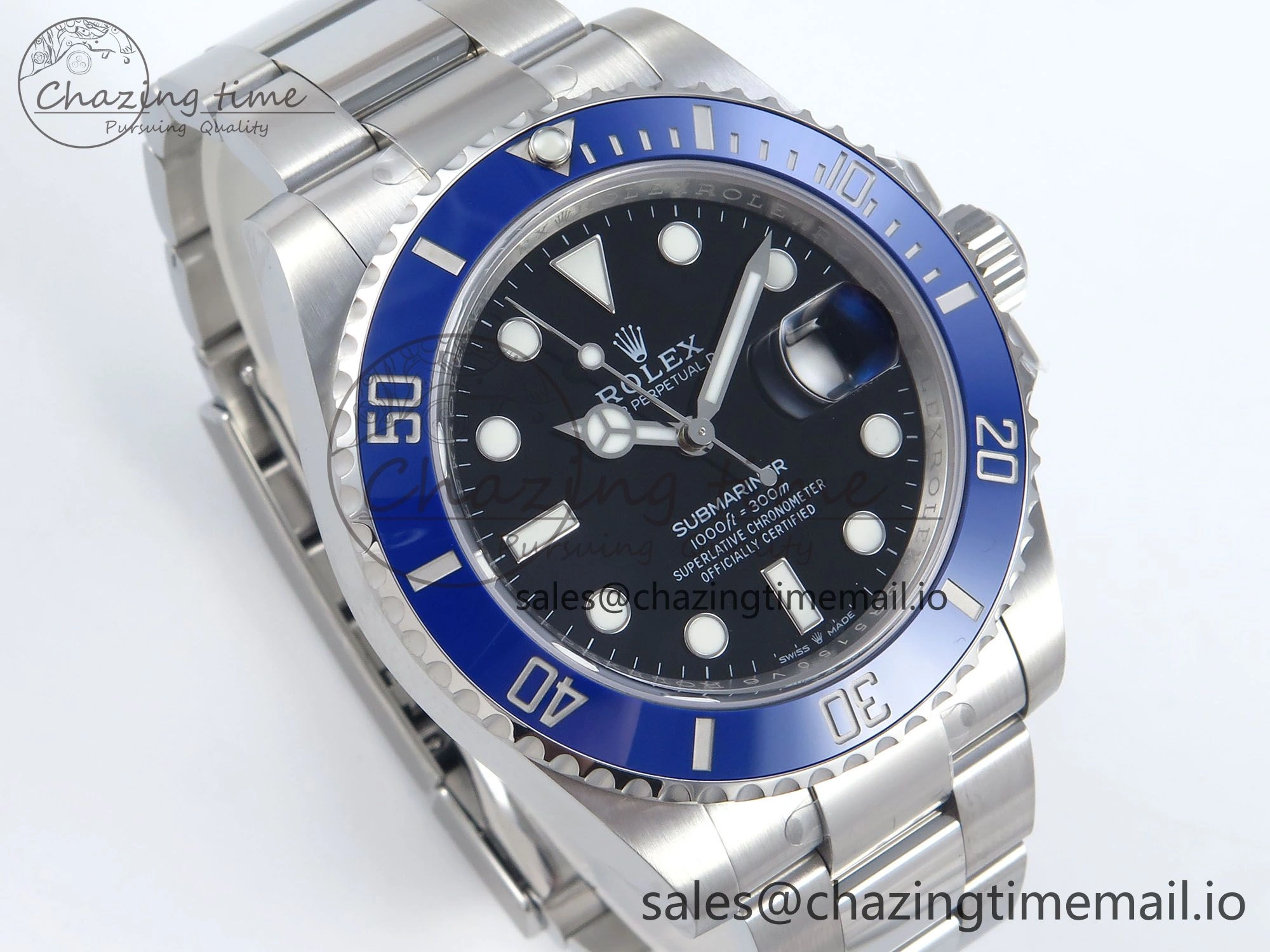Submariner 126619 LB 904L SS THBF 1:1 Best Edition Black Dial On 904L SS Bracelet SH Unisex 358