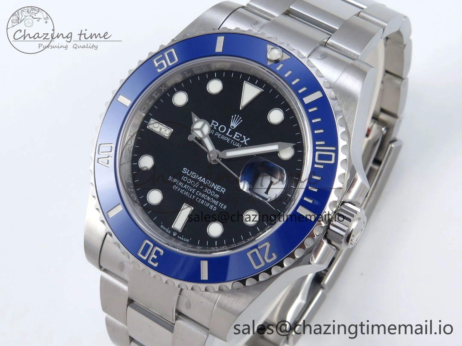 Submariner 126619 LB 904L SS THBF 1:1 Best Edition Black Dial On 904L SS Bracelet SH Unisex 358