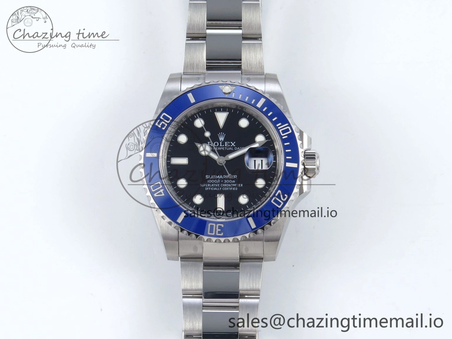 Submariner 126619 LB 904L SS THBF 1:1 Best Edition Black Dial On 904L SS Bracelet SH Unisex 358