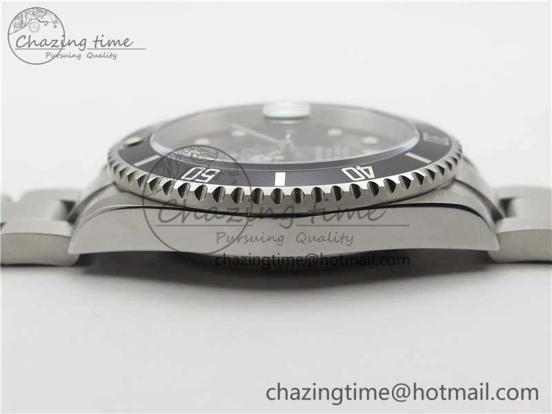 TopPick Submariner 16610 LN Black No Rehaut Engraving 904L Steel ARF1:1 Best Edition on SS Bracelet SH 2953