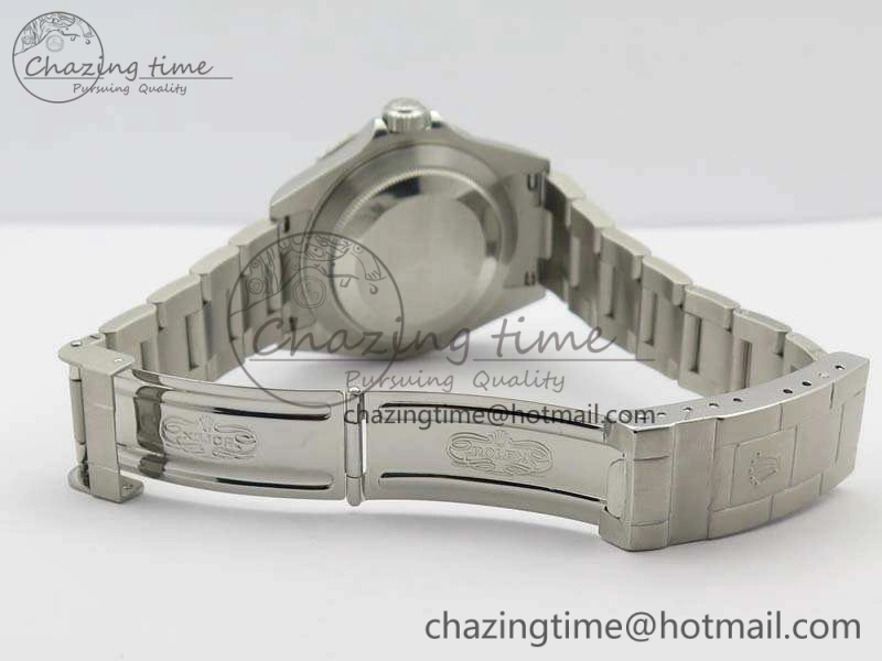 EyeCatching Submariner 16610 LV Green No Rehaut Engraving JF 1:1 Best Edition On SS Bracelet SH 3543