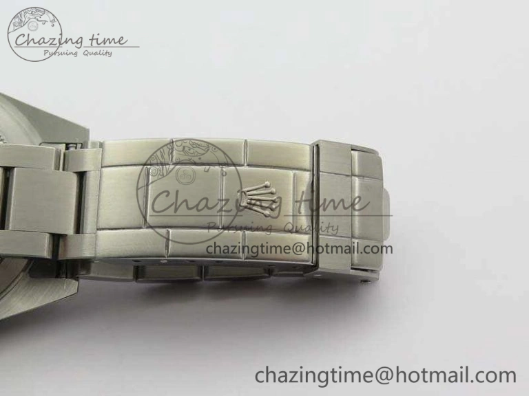 EyeCatching Submariner 16610 LV Green No Rehaut Engraving JF 1:1 Best Edition On SS Bracelet SH 3543