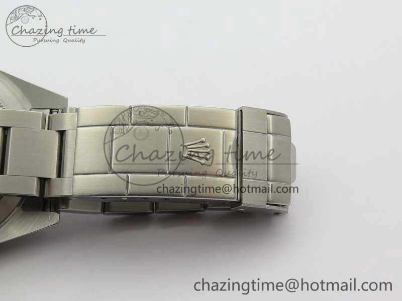 EyeCatching Submariner 16610 LV Green No Rehaut Engraving JF 1:1 Best Edition On SS Bracelet SH 3543