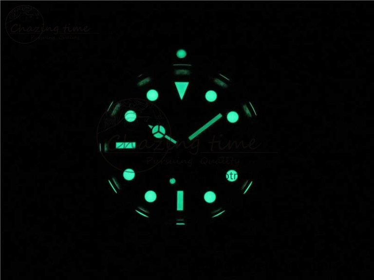 Efficient Submariner 16610 LV Kermit Green 904L Steel ARF1:1 Best Edition on SS Bracelet SH 2577