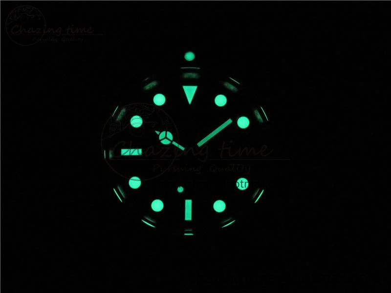 Efficient Submariner 16610 LV Kermit Green 904L Steel ARF1:1 Best Edition on SS Bracelet SH 2577
