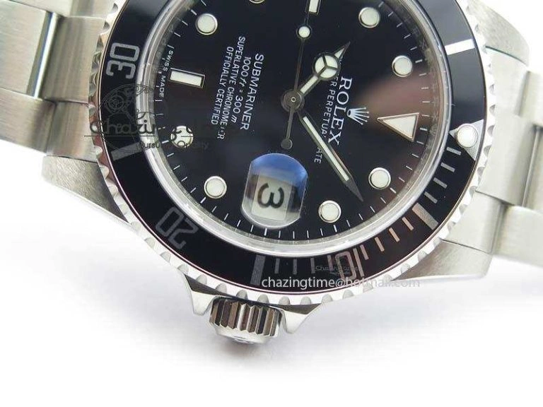 StreetReady Submariner 16610LN SS BP-Maker Best Edition Black Dial Black Bezel On SS Bracelet SA 3816