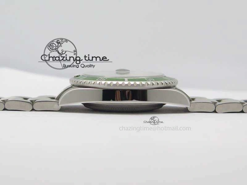 Submariner 16610LV SS BP-Maker Best Edition Black Dial Green Bezel On SS Bracelet SA Packable 3815