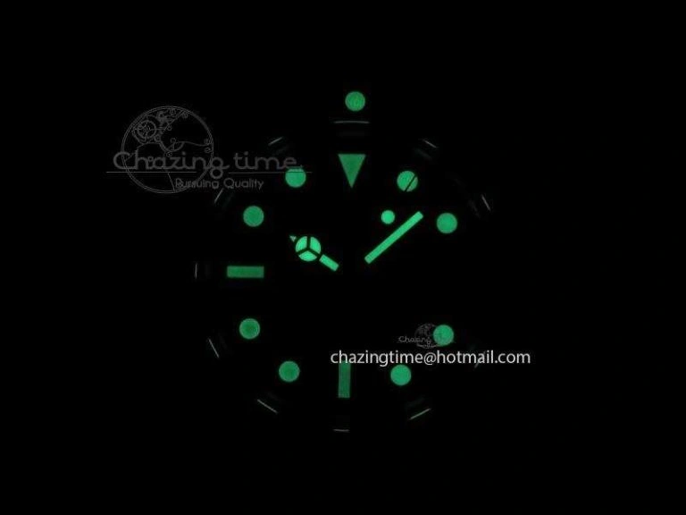 Submariner 16610LV SS BP-Maker Best Edition Black Dial Green Bezel On SS Bracelet SA Packable 3815