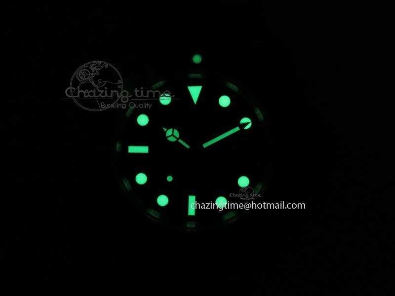 Stylish Submariner 16610LV SS Green Metal Bezel JF 1:1 Best Edition Black Dial On SS Bracelet SH 3755