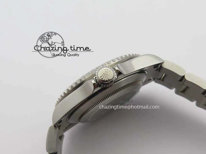Stylish Submariner 16610LV SS Green Metal Bezel JF 1:1 Best Edition Black Dial On SS Bracelet SH 3755