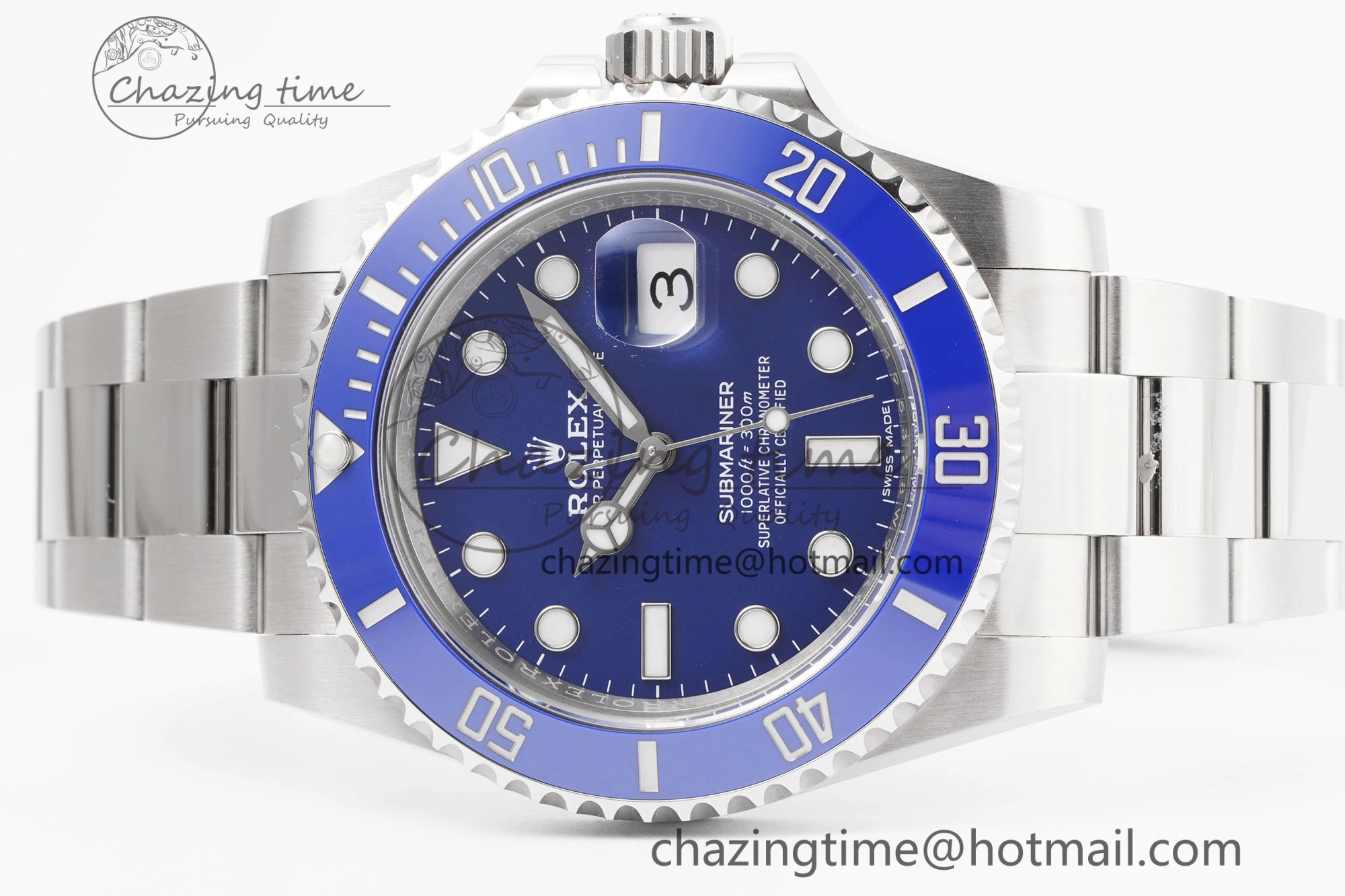 Submariner 40mm 116619 LB Blue Ceramic 904L Steel Clean 1:1 Best Edition VS Efficient 1987