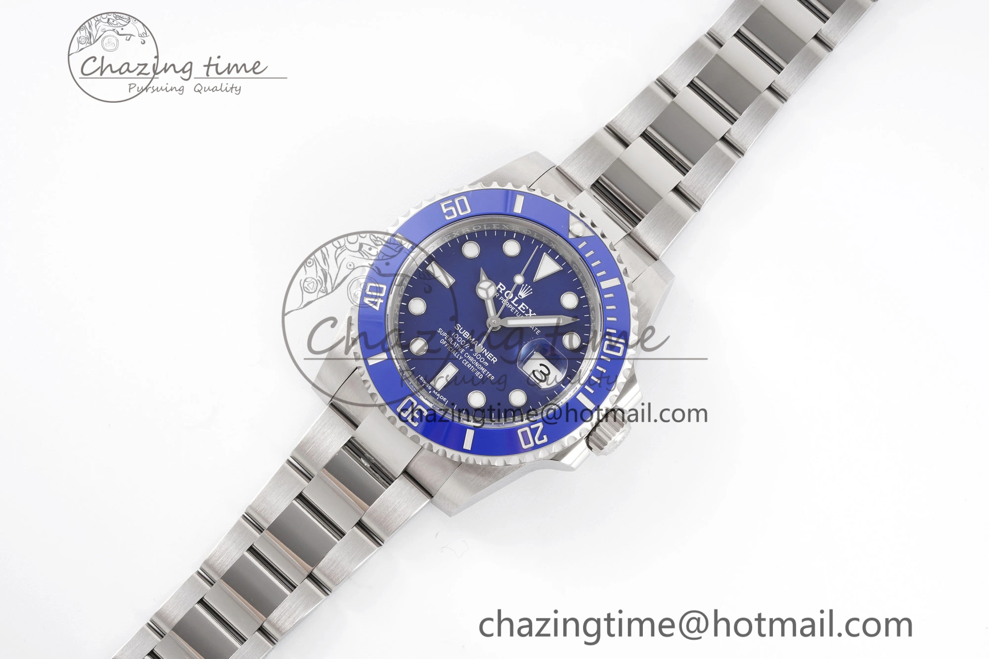 Submariner 40mm 116619 LB Blue Ceramic 904L Steel Clean 1:1 Best Edition VS Efficient 1987