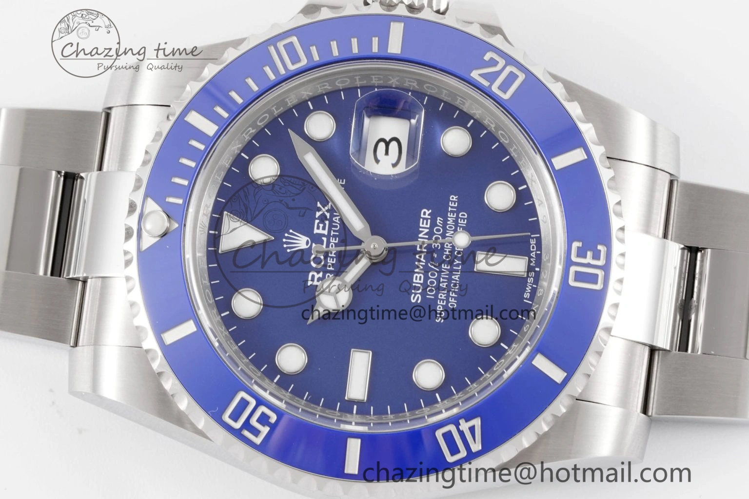 Submariner 40mm 116619 LB Blue Ceramic 904L Steel Clean 1:1 Best Edition VS Efficient 1987
