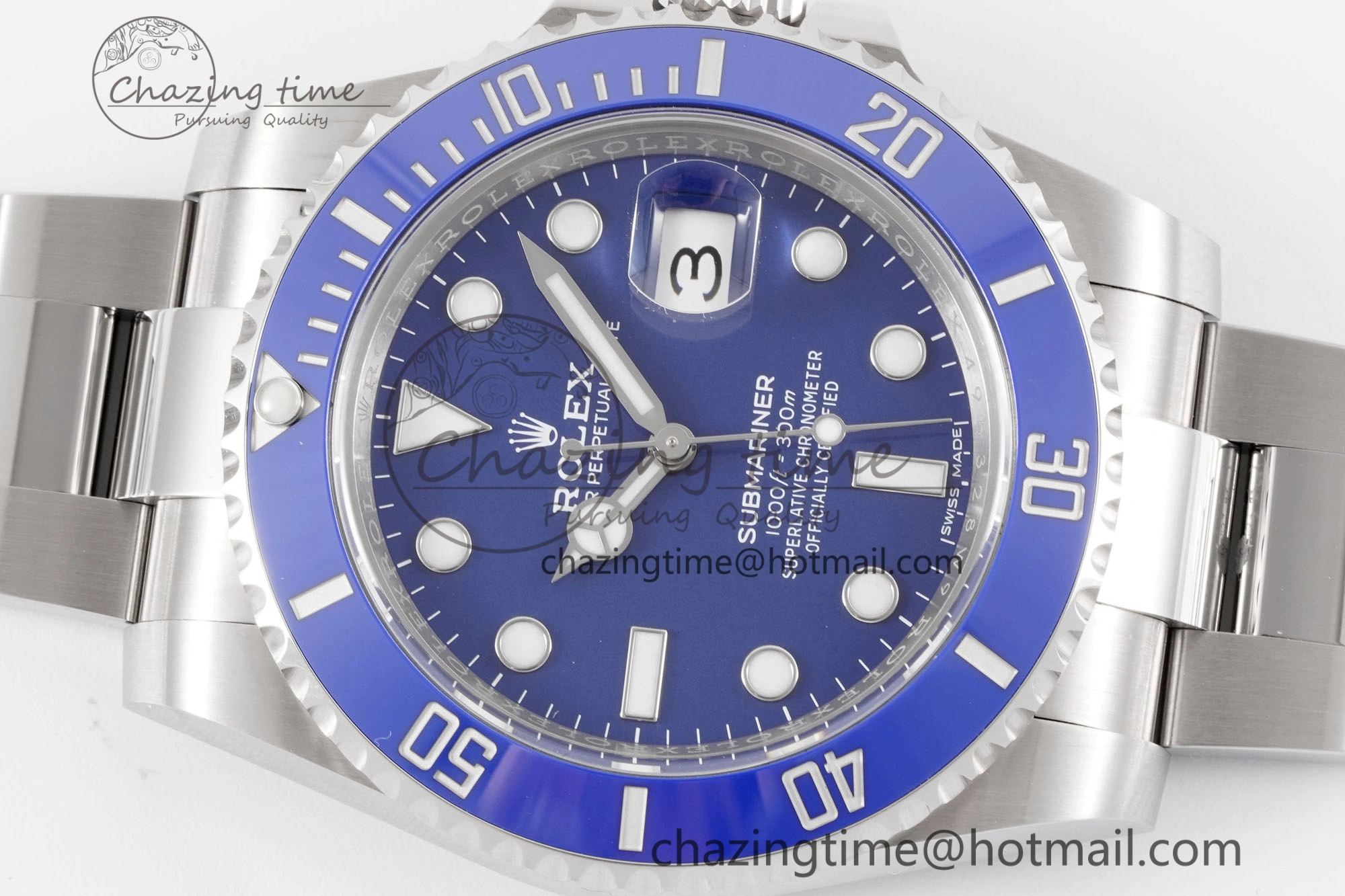 Submariner 40mm 116619 LB Blue Ceramic 904L Steel Clean 1:1 Best Edition VS Efficient 1987