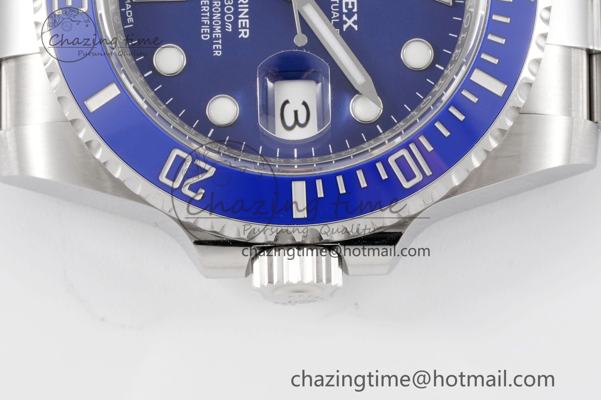 Submariner 40mm 116619 LB Blue Ceramic 904L Steel Clean 1:1 Best Edition VS Efficient 1987