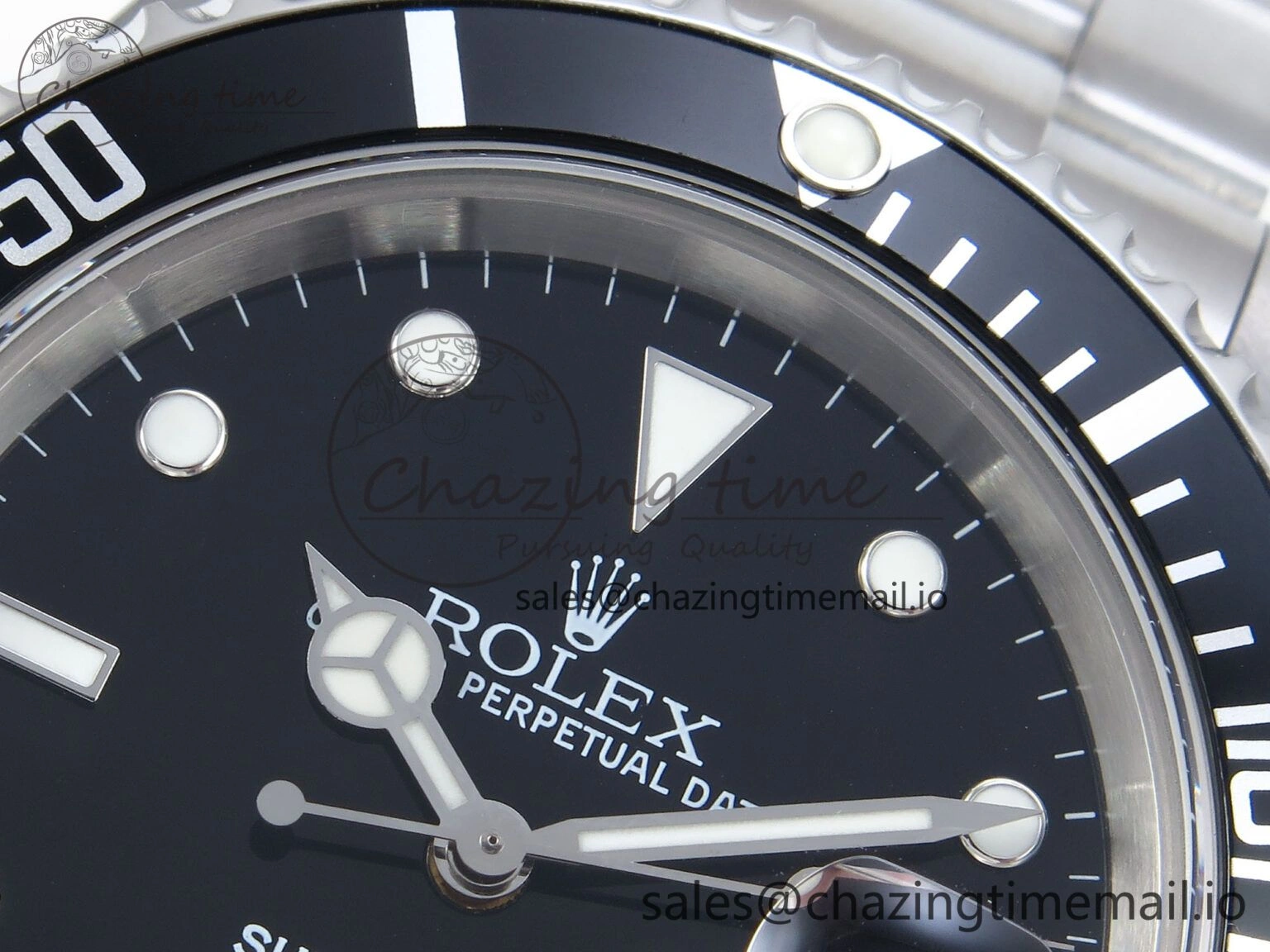 Lightweight Submariner 40mm 16610 LN Black Ceramic TWF 1:1 Best Edition on Bracelet SH3135 (NO REHAUT ENGRAVING) 297