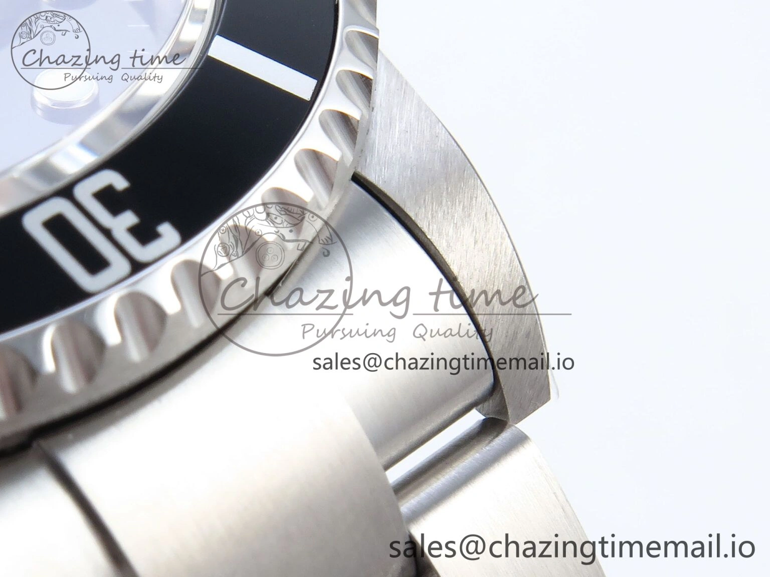 Lightweight Submariner 40mm 16610 LN Black Ceramic TWF 1:1 Best Edition on Bracelet SH3135 (NO REHAUT ENGRAVING) 297