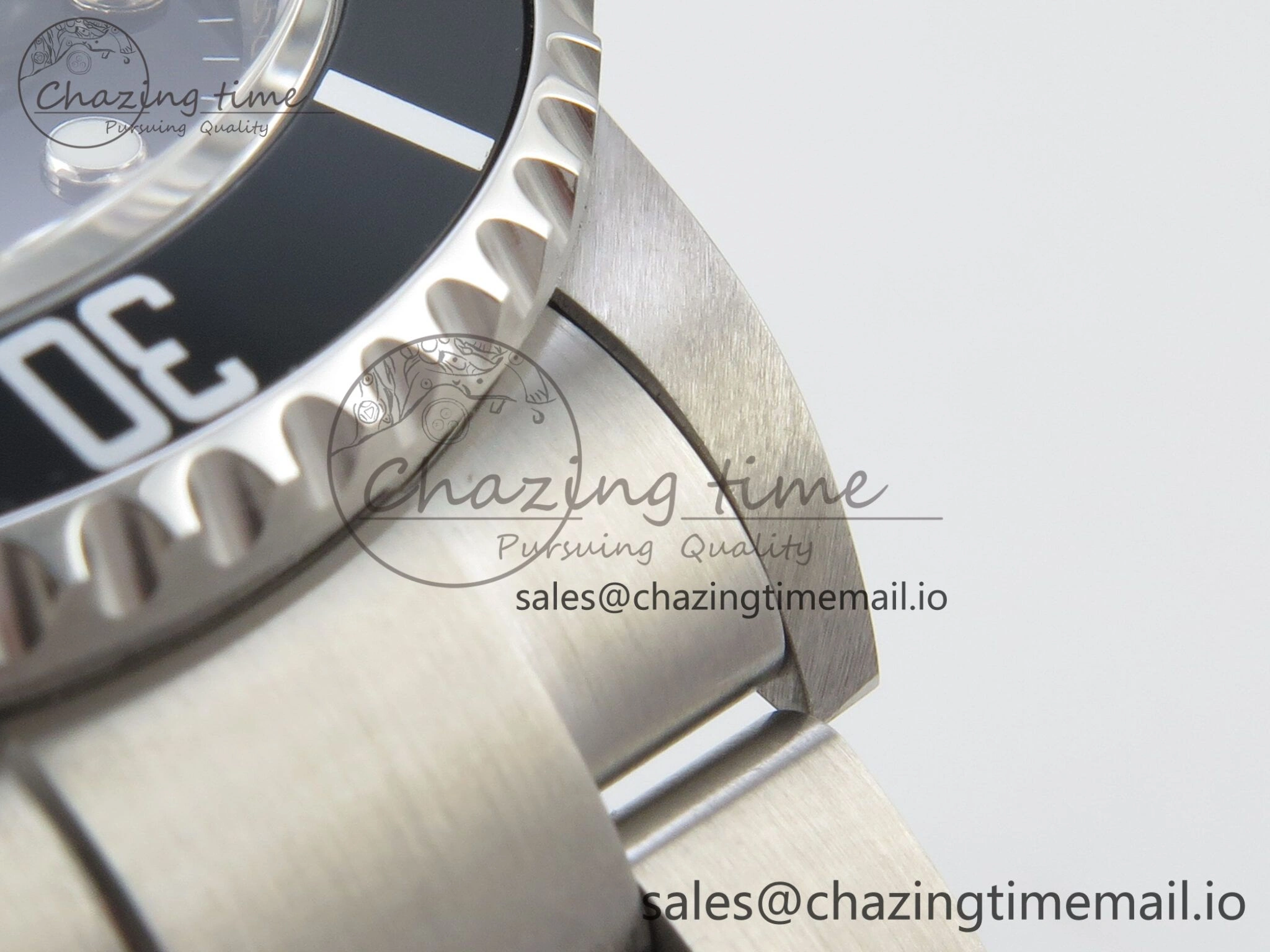 Sleek Submariner 40mm 16610 LN Black Ceramic TWF 1:1 Best Edition on Bracelet SH 296