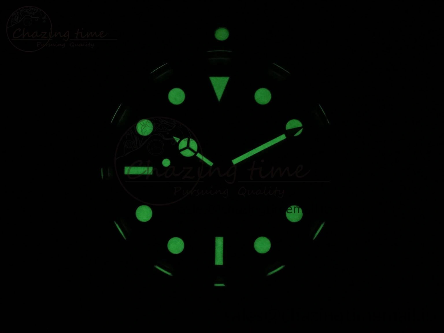 Submariner 40mm 16610 LV Green Ceramic TWF 1:1 Best Edition on Bracelet SH3135 (NO REHAUT ENGRAVING) FreshLook 295