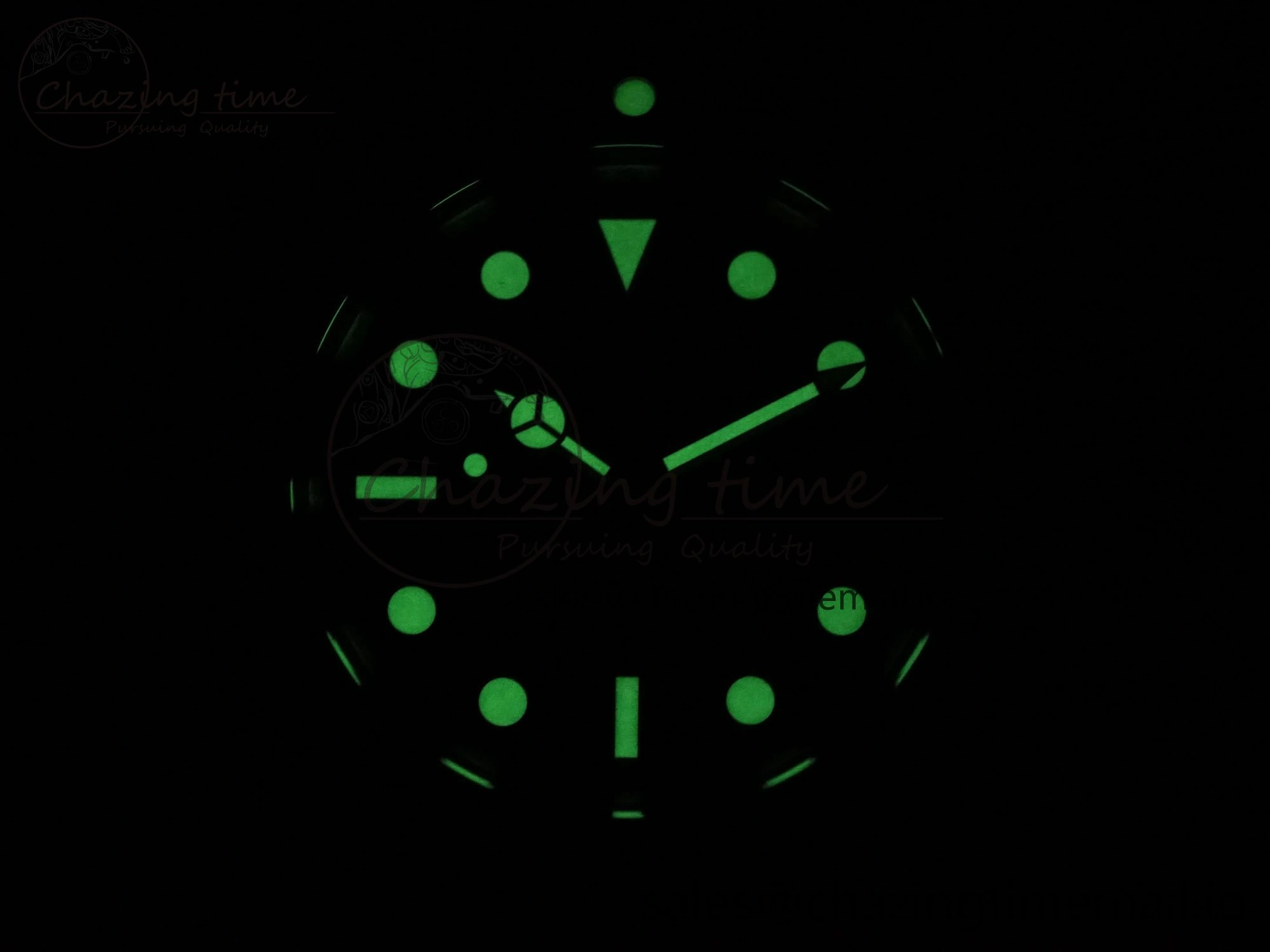 Submariner 40mm 16610 LV Green Ceramic TWF 1:1 Best Edition on Bracelet SH3135 (NO REHAUT ENGRAVING) FreshLook 295