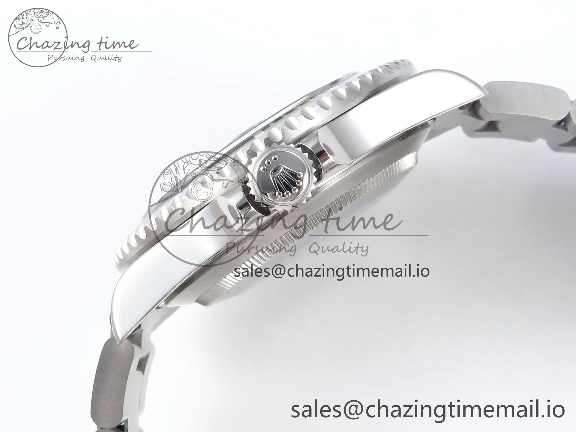 Submariner 40mm 16610 LV Green Ceramic TWF 1:1 Best Edition on Bracelet SH3135 (NO REHAUT ENGRAVING) FreshLook 295